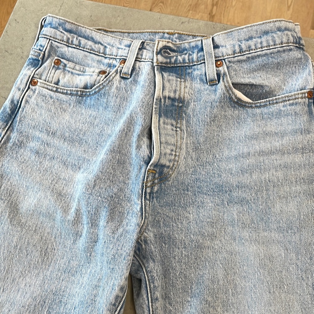 Levi’s 501 skinny jeans in Tango Light